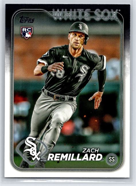 2024 Topps Series 1 222 Zach Remillard Chicago White Sox Baseball Card