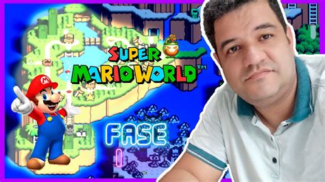 Aventura Retro Super Mario World Explorando As Fases Ao Vivo