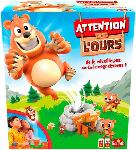 Jeu dambiance Goliath Attention à lOurs Jeux dambiance Achat