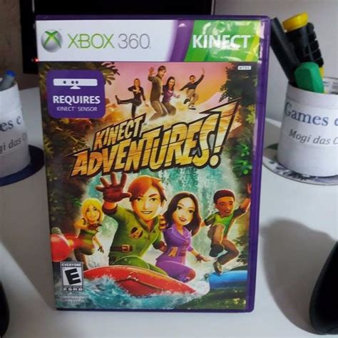 Jogo Kinect Adventures Xbox Original Midia Fisica R