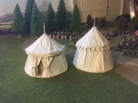 Making Medieval Tents! – Steve’s Hobby Blog