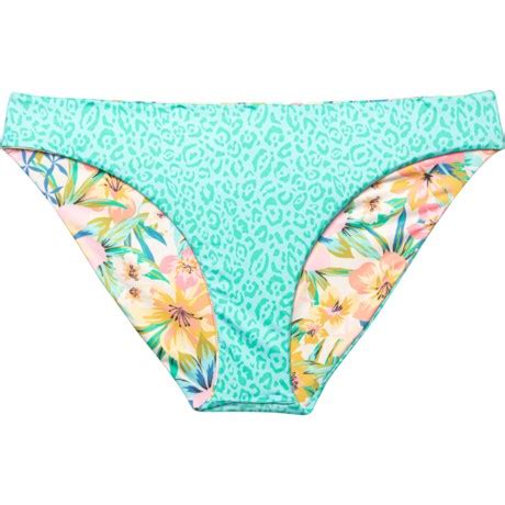 Billabong Sweet Tropics Reversible Lowrider Bikini Bottoms For Women