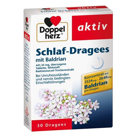 Doppelherz Schlaf Dragees Forte Mit Baldrian St Shop Apotheke