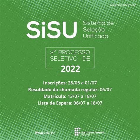 IFMA Campus Caxias Oferta 80 Vagas Para Ingresso Em Cursos Via SiSU