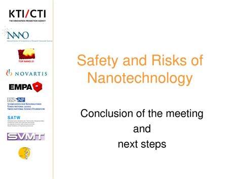 Safety And Risks Of Nanotechnology Ppt Download