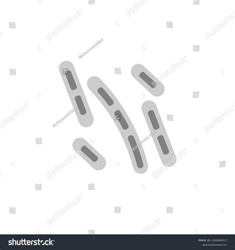 Klebsiella Pneumoniae Icon Bacteria Illustration Vector Stock Vector