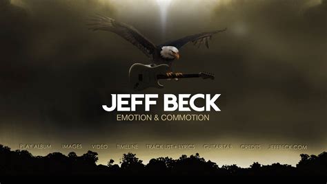 Entertainment Jeff Beck Signed Emotion & Commotion Poster Art Print Entertainment Memorabilia ...