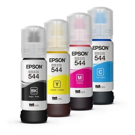 Kit Tinta Original Epson Ecotank T Igual T T Env O Env O Gratis