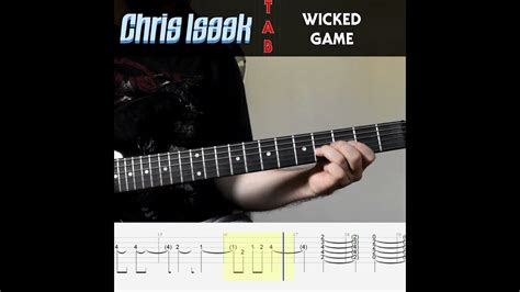 Chris Isaak Wicked Game Guitar Tab Youtube