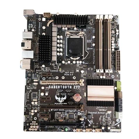 Tuf Sabertooth Z77 pour carte mère Asus Atx Z77 Lga 1155 Prend en