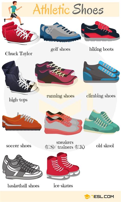 Words For Types Of Shoes