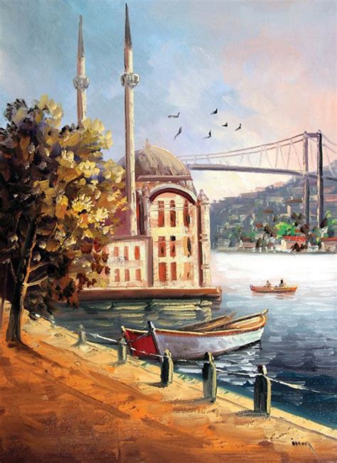 İstanbul Tablo İST 040 Tablolar Resim Camiler