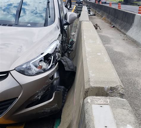 Car Collides With Concrete Barrier On Highway 29 At I 10