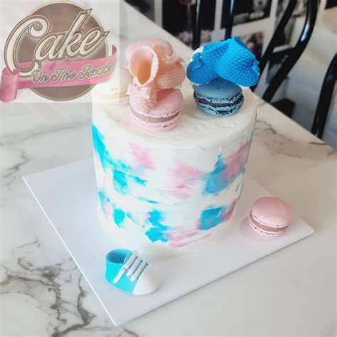 Gender Reveal Cake – Cake On The Road