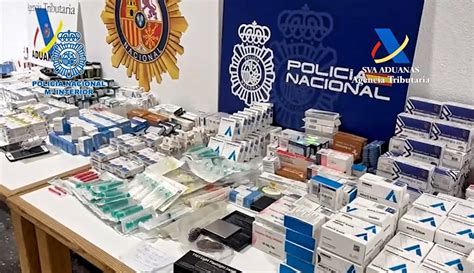 Desarticulada Una Organización Criminal Dedicada Al Tráfico De Sustancias Anabolizantes