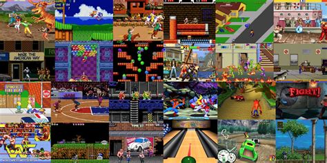 Games List - Classic Arcade | Retro Arcade Machines