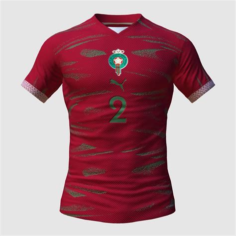 Morocco Home Concept Kit Fifa Kit Creator Showcase