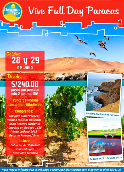 full day paracas destinos ica