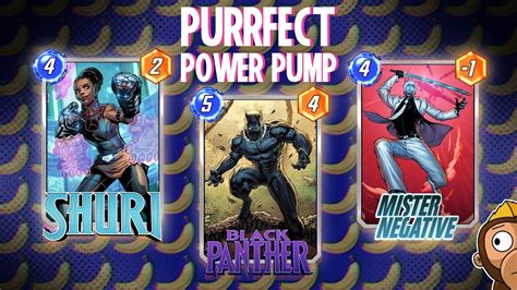 Pump Up The Power With This Purrfect Shuri Mister Negative Deck YouTube