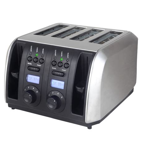 Commercial Toaster 4pcs Led Display Toasters Oven Grandado