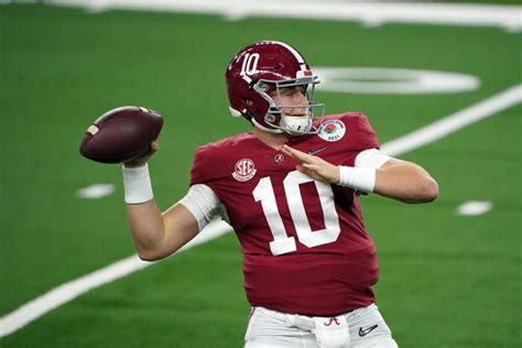 Alabama QB Mac Jones is climbing NFL draft boards as a top quarterback