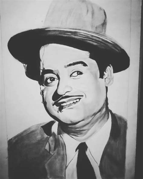 Kishore Kumar The Melodious Jojosart Drawings And Illustration