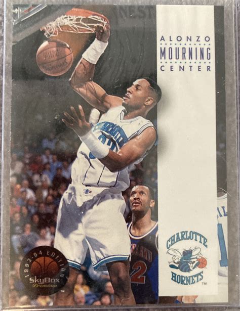 Skybox Premium Alonzo Mourning For Sale Online Ebay