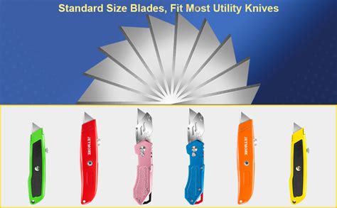 Amazon Jetmore Pack Utility Knife Blades Box Cutter Blades