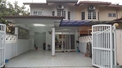 WTS End Lot Double Storey Taman Kajang Mewah Property For Sale On