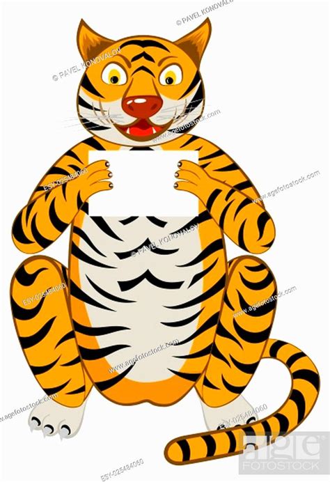 Funny Tiger Cartoon