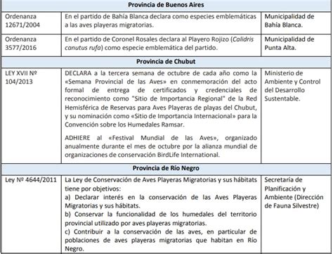 Plan Nacional Para La Conservaci N De Las Aves Playeras En Argentina