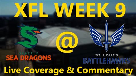 The Most Important Game This Year Xfl Week 9 St Louis Battlehawks Vs