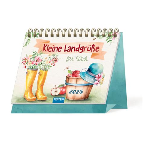 Tr Tsch Aufstellkalender Kleine Landgr E Tischkalender Thalia