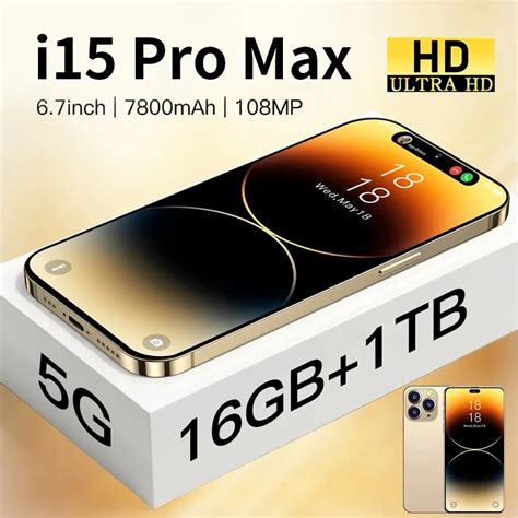 Brand New I Pro Max Smartphone Inch Full Screen Face Id Gb Tb