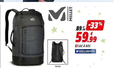 Promo Sac à Dos Millet chez Intersport iCatalogue fr