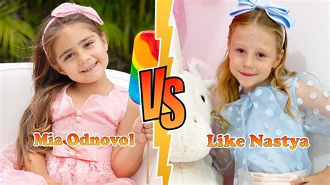 Mia Odnovol Nastya Artem Mia Vs Like Nastya Transformation 👑 New