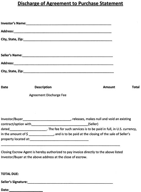 Purchase Contract Template - Free Printable Documents