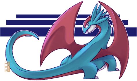 0373 Salamence by dualcosmog on DeviantArt