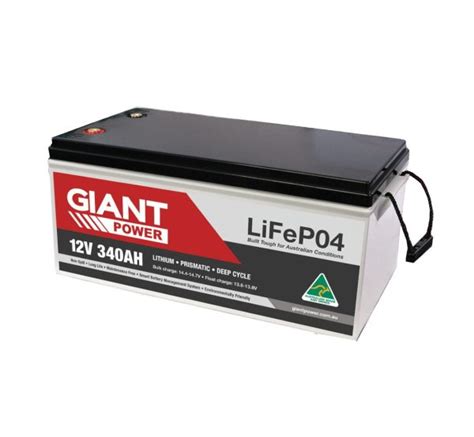 Giant Ah V Lithium Deep Cycle Battery Lifepo X Offroad