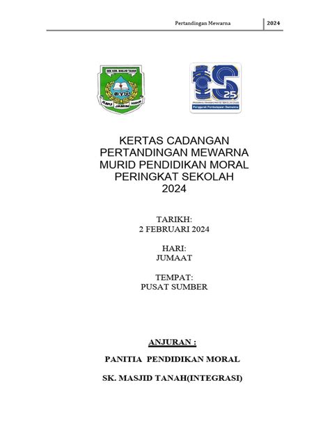 Kertas Kerja Pertandingan Mewarna Dan Melukis Komik Compress Pdf