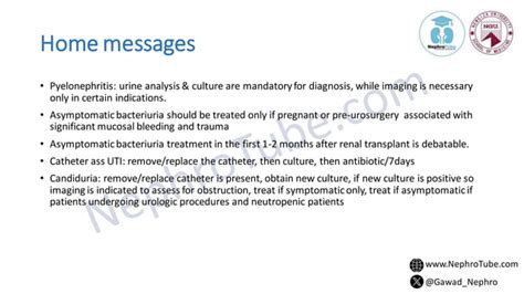 Urinary Tract Infection Clinical Tips Dr Gawad Ppt