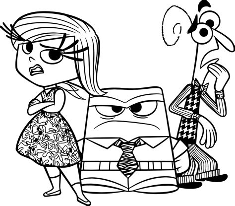 Inside Out Bing Bong Printable Coloring Pages