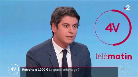 Telematin on Twitter GabrielAttal 1 8 M de retraités actuels