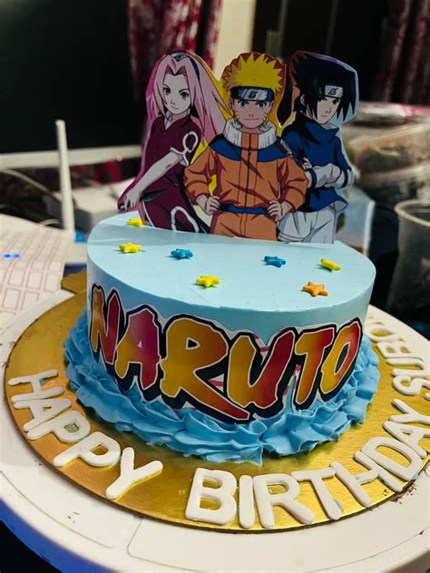 Naruto Theme Cake Mahie Bakery House