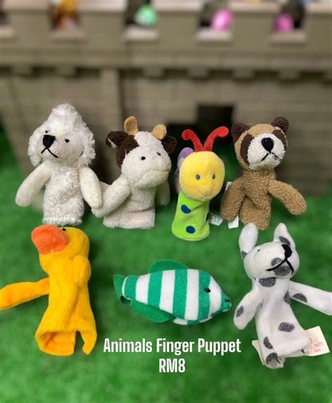 Animals Finger Puppet, Hobbies & Toys, Toys & Games on Carousell