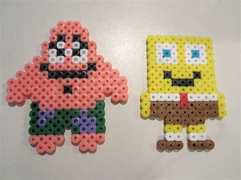 Spongebob Perler Bead Designs Robvanwinklenetworth