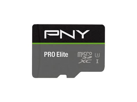 PRO Elite Class 10 U3 V30 MicroSDXC Flash Memory Card TPE MSDPROEL