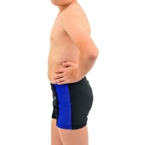 Sunga Hammerhead Boxer Xtra Life Preto Azul Infantil Oversports