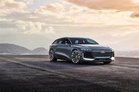 Audi Reveals A6 Avant E Tron Electric Station Wagon Concept Electricwhip