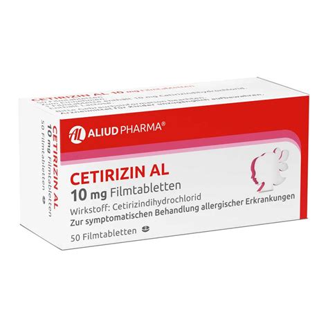 Cetirizin AL 10 Mg Filmtabletten Shop Apotheke